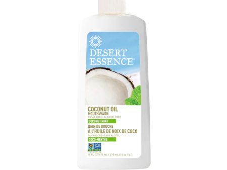 Bain de Bouche à l Huile de Noix de Coco Coco-Menthe Sale