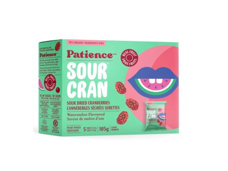 5 Sachets de Sour Cran Canneberges Séchées Surettes Saveur de Melon d Eau Supply