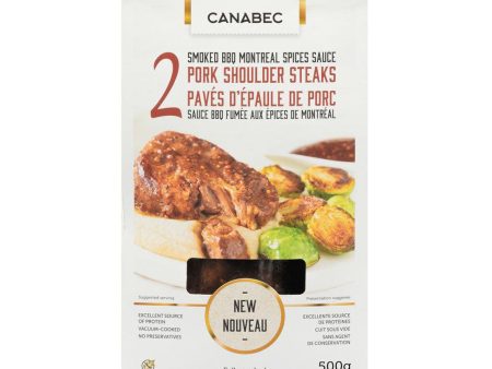 2 Pavés d Épaule de Porc Sauce BBQ Fumée aux Épices de Montréal Hot on Sale