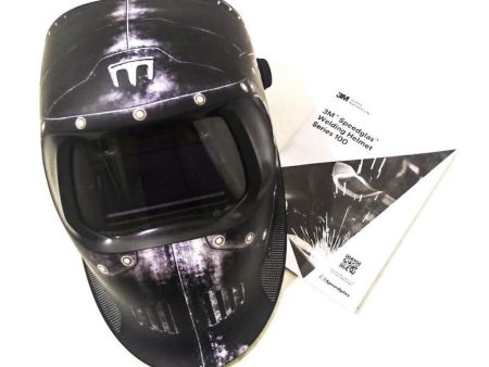 3M Speedglas 100V Casco Maschera Saldatore Trojan Warrior Oscuramento rapido 8-12 For Discount