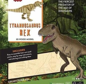 Insight: IncrediBuilds: Tyrannosaurus Rex 3D Wood Model [2019] For Discount